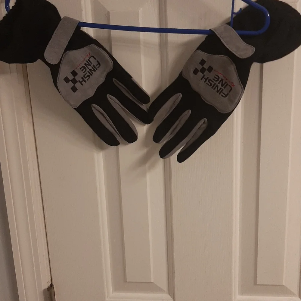 Finishline Two-Piece Racing Suit style 1 Layers, Black size large,shoes 10,New - Picture 7 of 14